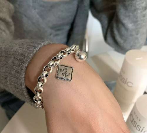 925 Silver Charms Bracelet.