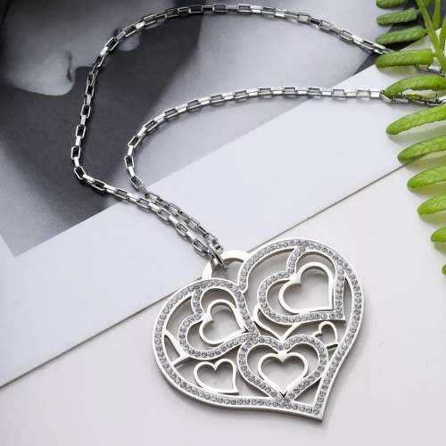 Stainless Steel Heart Necklace