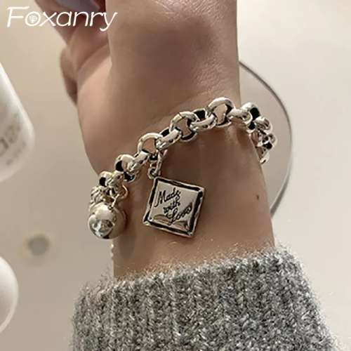 925 Silver Charms Bracelet.