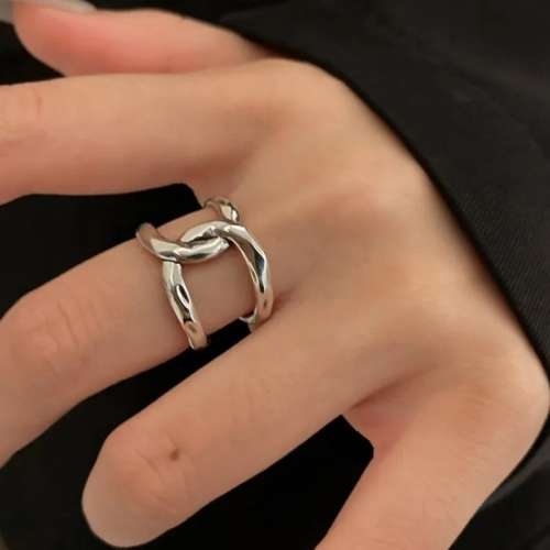 925 Silver Vintage Cross Ring
