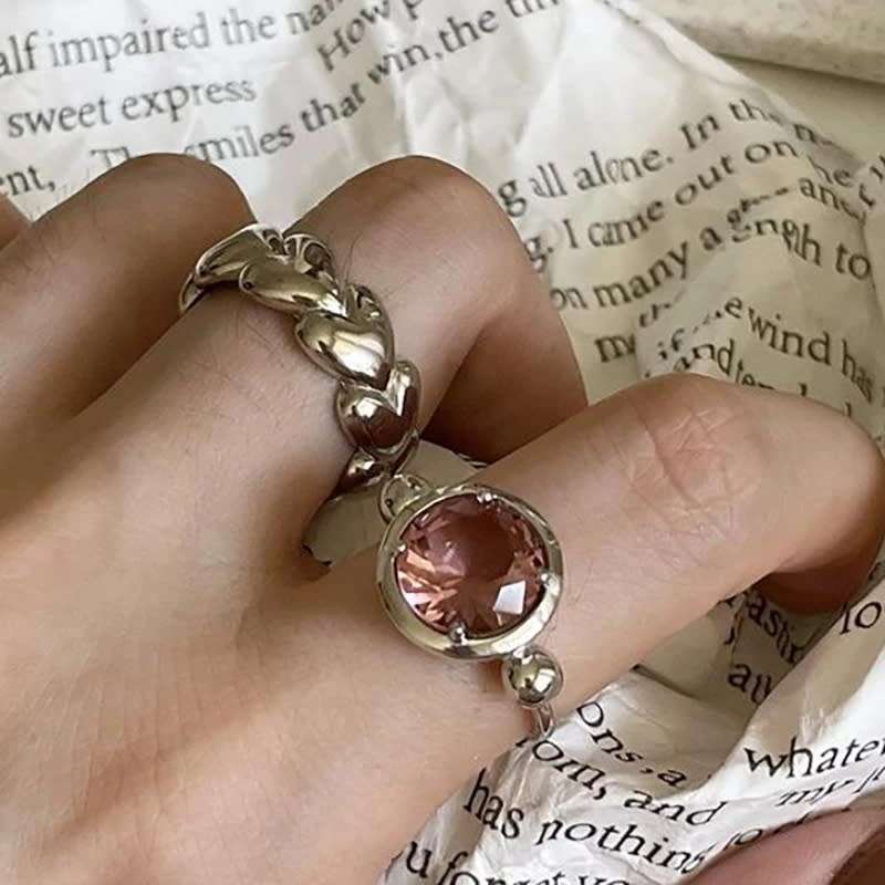 925 Silver Hearts Rings