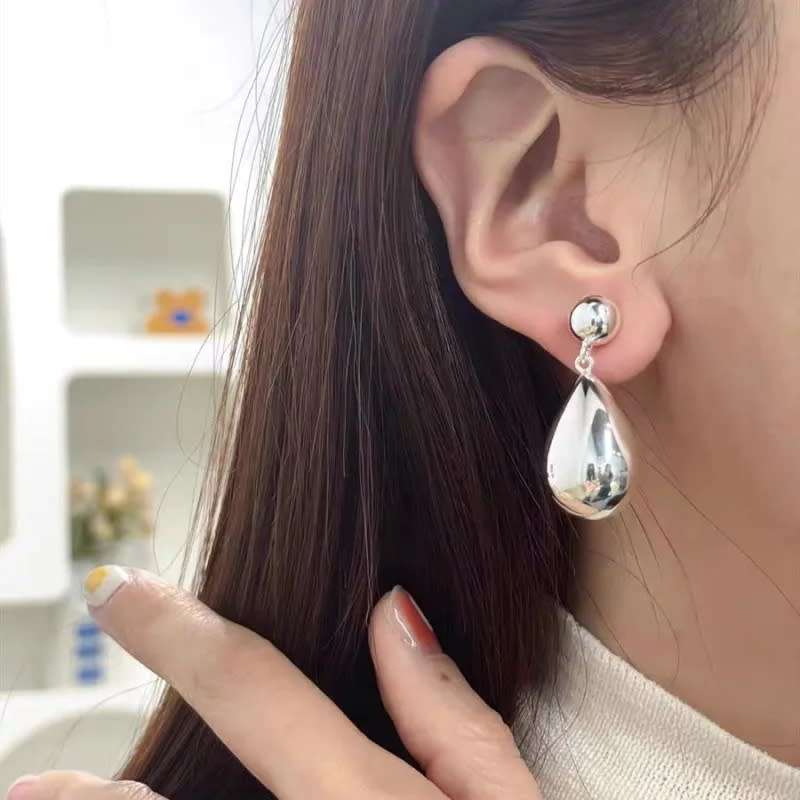 925 Silver Water Drop Earrings