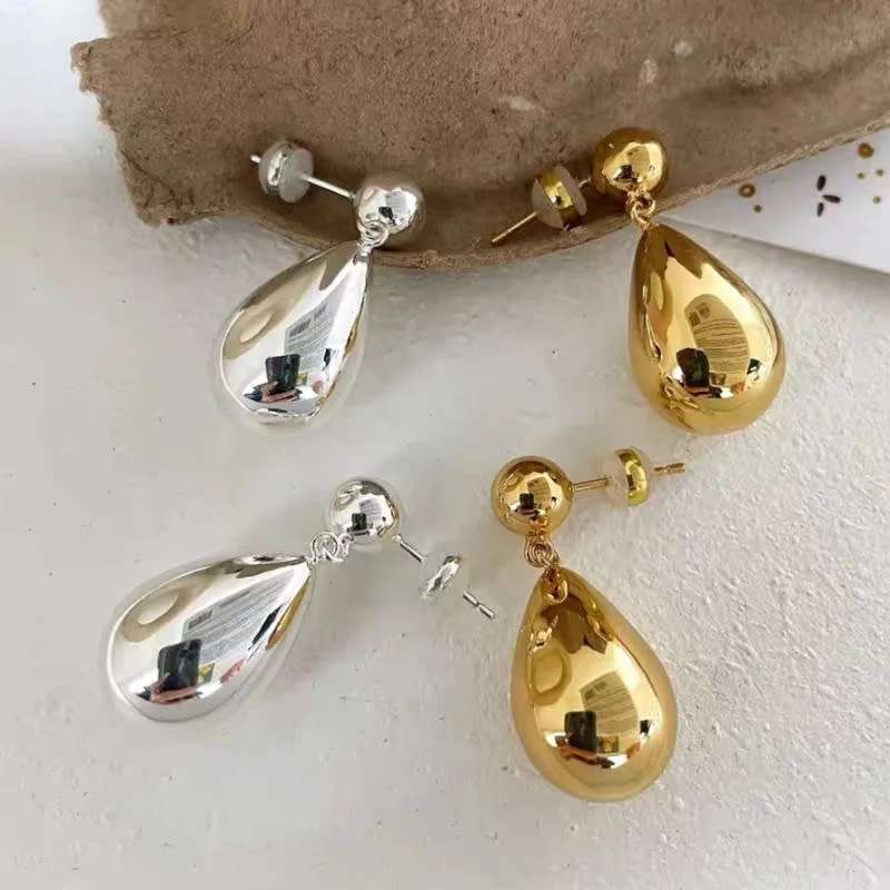 925 Silver Water Drop Earrings