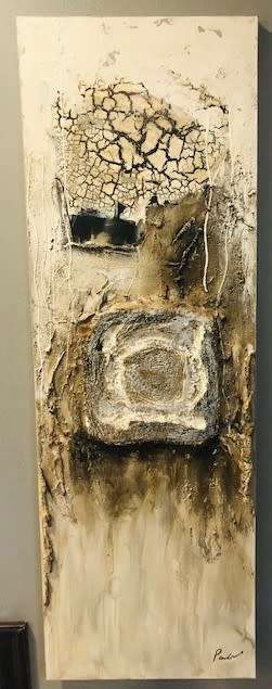 Abstract Textured Oil Painting (Collection JHB Only)