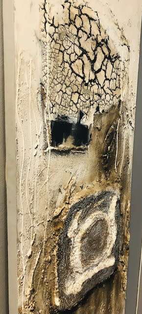 Abstract Textured Oil Painting (Collection JHB Only)