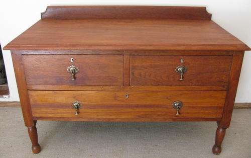 Burmese Teak Low Boy