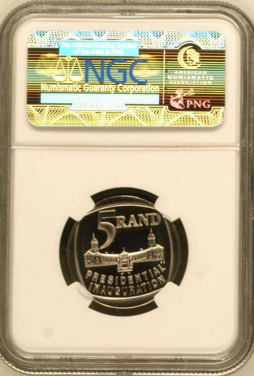 1994 Inauguration R5 PF69 Cameo + free courier delivery