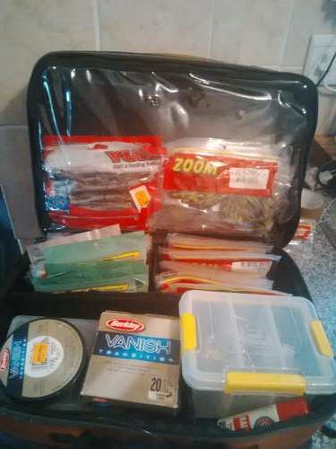 Bass Rods,reels.lures,case and more
