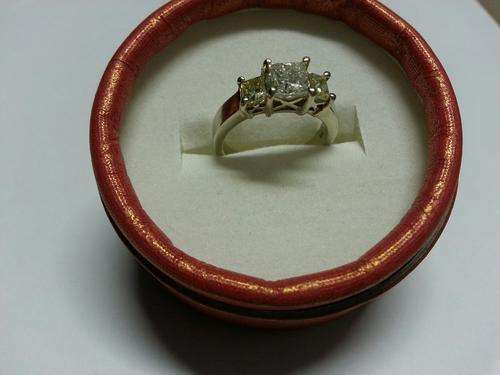 Great Opportunity  - a 14ct white gold diamond ring