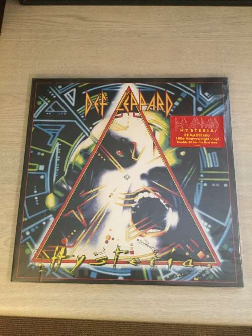 Def Leppard- Hysteria vinyl ( NM / NM )