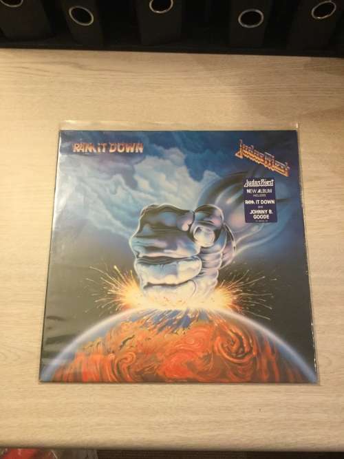 Judas Priest - Ram it Down vinyl ( EX / EX )