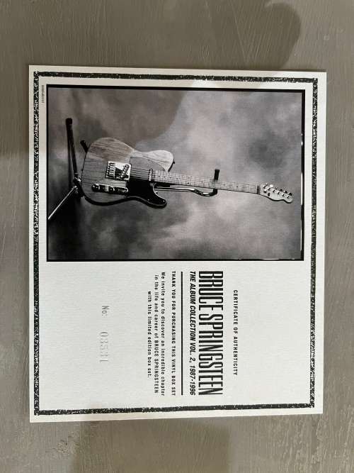 Bruce Springsteen- The Album Collection Vol 2 ( 1987 - 1996 )vinyl record boxset ( NM )