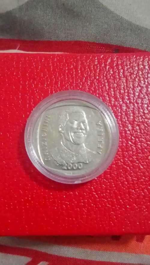 2000 Mandela Smiley R5 Coins