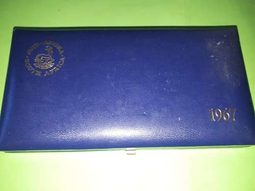1967 south africa proof coin set