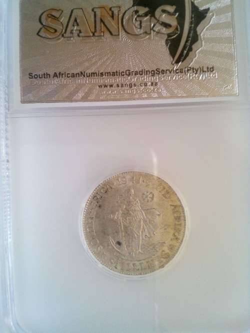 1941 1shilling and 2.5 shilling ( Graded ) ( UNC )