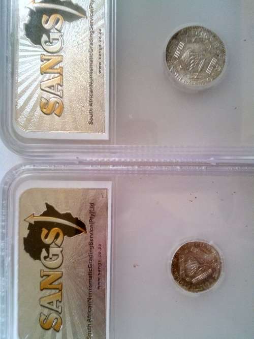 1948  3p  and  6p  (GRADED MS 62 )