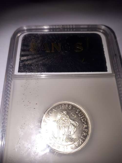 1958  1 shilling and  2shilling coins ( MS GRADING )