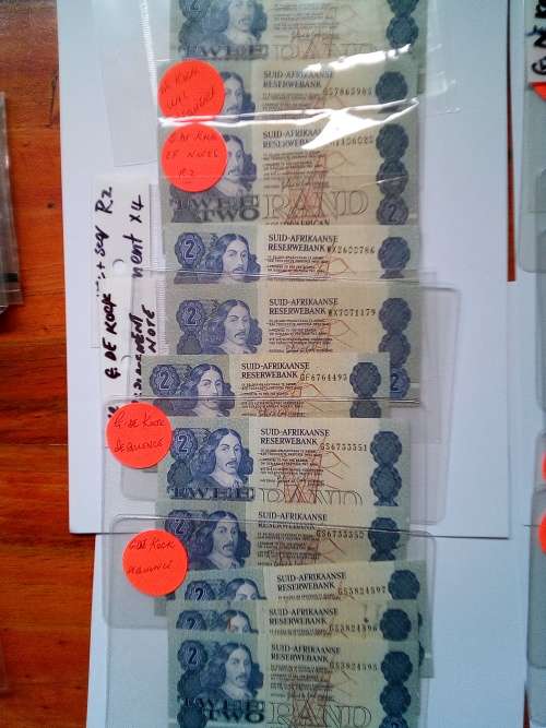REP of SOUTH AFRICA  banknotes ( 276 notes )