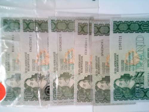 REP of SOUTH AFRICA  banknotes ( 276 notes )