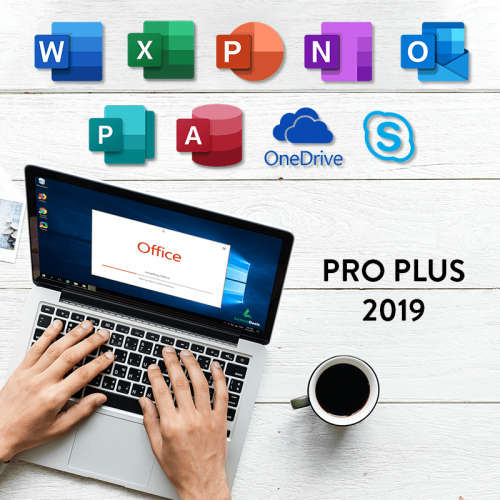Microsoft Office 2019 Pro Plus Online License Key + Official Download link. Instant Delivery