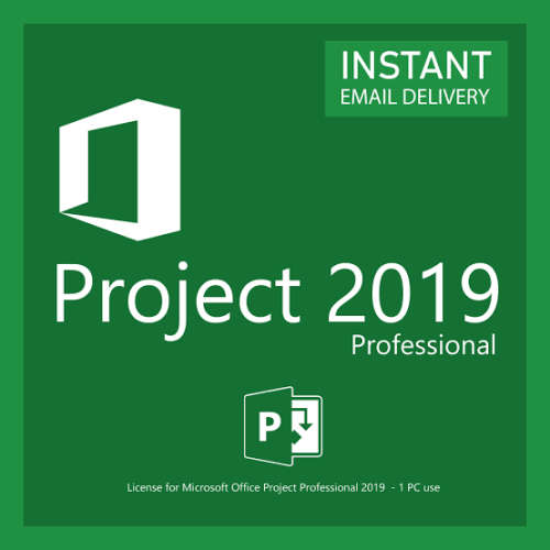 Microsoft Project Professional 2019 Online License Key + Official Download link. Instant Delivery