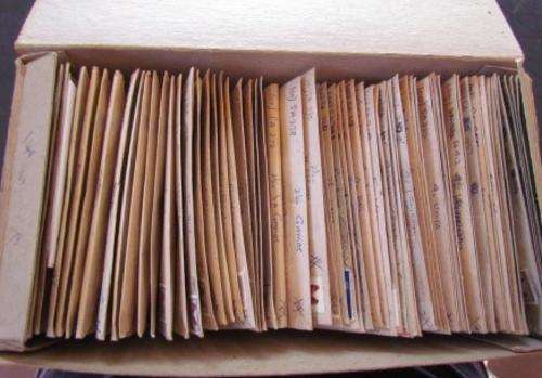 RSA - SHOE BOX FILLED WITH 66 X ENVELOPES of good clean RSA STAMPS - see pics