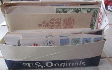 RSA & SWA mixed box of FDC`s - over 150 + FDC`s etc - see pics