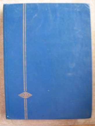 Stamp Album x 600 stamps Germany,SA SWA etc - see pics -good, some hinged, some unmounted