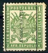 "TRANSVAAL 1885 SACC 194 MH"