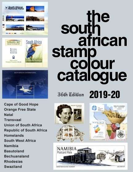 "SACC (South African Stamp Colour Catalogue) NEW 36th EDITION 2019/2020"