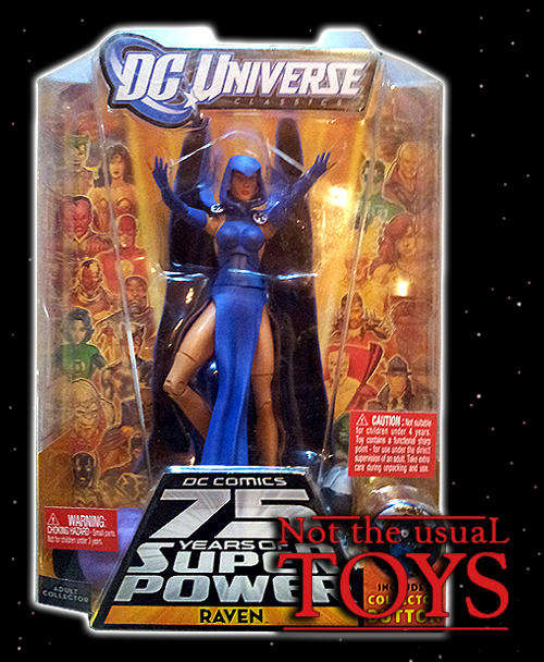 DC Universe Raven sealed in box!!!