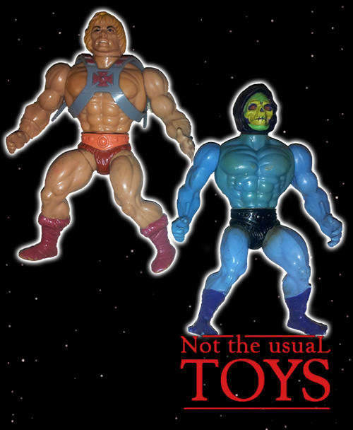 Masters of the Universe Lot: He-Man and Skeletor loose!!!