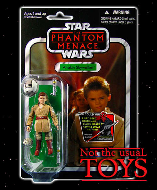 Star Wars: Anakin Skywalker (Episode 1) in Vintage Card New!!!