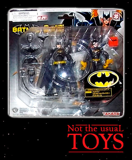 JUST ARRIVED! TAKARA MICROMAN: Batman and Batgirl