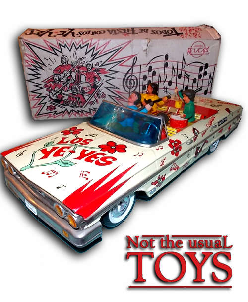 Vintage 1965 Ye-Yes Car made in Spain, huge and in AWESOME condition!!!