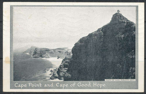 Postcard, stationery - Cape Point and Cape of Good Hope