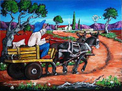 CRAZY R1!!! Original Stella Pelser - "Boland - Amper by die Huis!" - 400  x 300