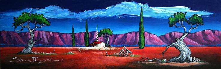 CRAZY R1!!! Original Stella Pelser - Boland - Plaas Opstal met Ou Wa Wiel!" - 475  x 150