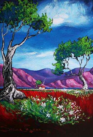 - INVESTMENT ART  - Original Stella Pelser (1976-) "Bolandse Prag!" 400 x 300