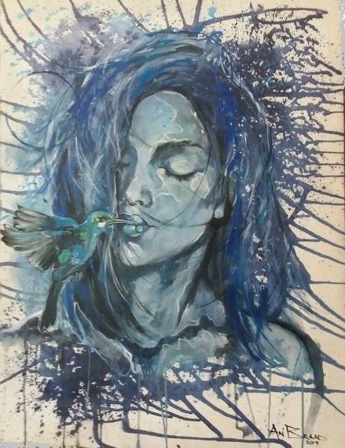 Title : "Kiss of the Humming Bird"