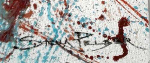 Title :Orginal Artwork by Stella Pelser "Fields of Memories" Acrylic on Canvas - Size 70cm x 53cm