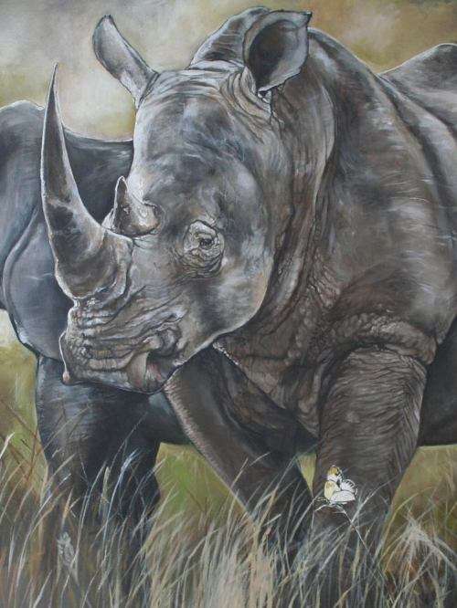 Title :Orginal Artwork by Stella Pelser "Tipping Point " Acrylic on Canvas - Size 1500mm x 1200mm