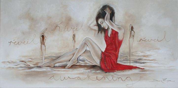 AMAZING ONE TIME ONLY OFFER !!! MUST SEE!!!! An Original  Stella Pelser"Awakening" LARGE 1200x600