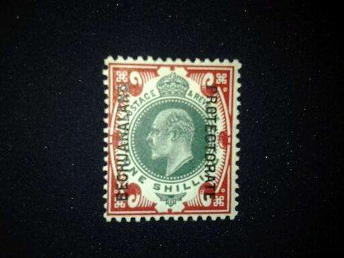 RARE CV R770.00!! - 1913 1s KGV Bechuanaland Protectorate, MH