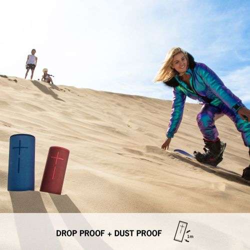 Ultimate Ears MEGA BOOM 3 Wireless Bluetooth Speaker, Waterproof - Sunset Red