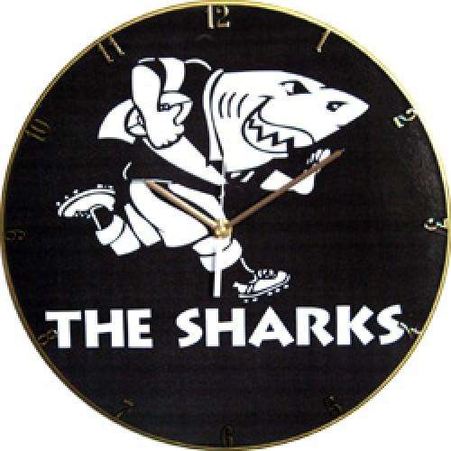 The Sharks Vinyl Clock