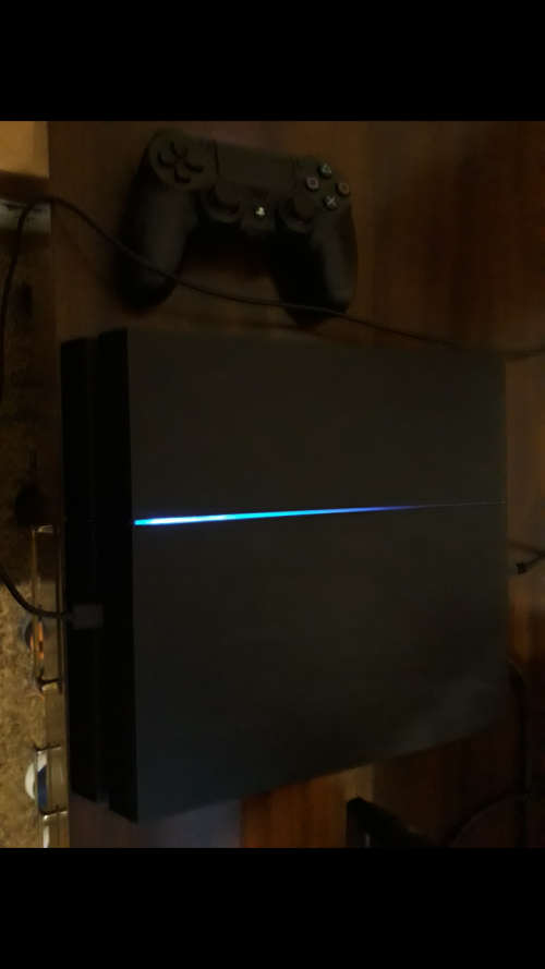 PS4 with controller (Playstation 4)