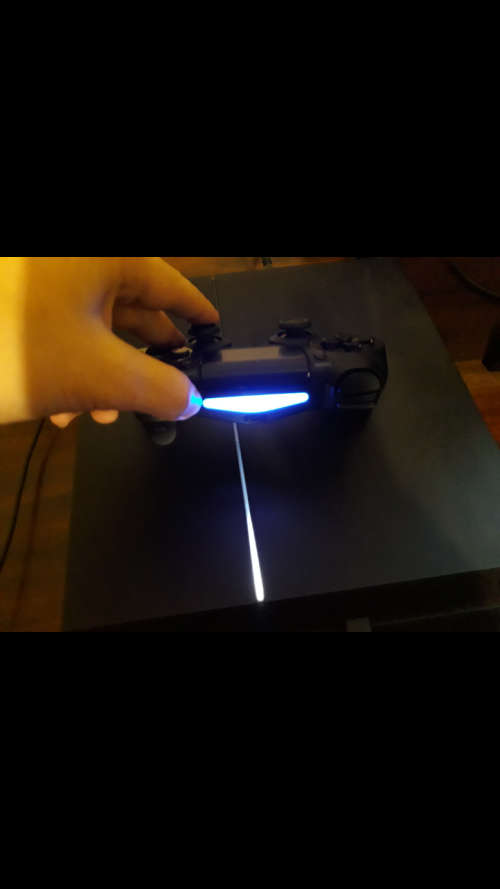 PS4 with controller (Playstation 4)