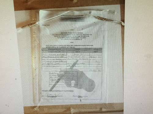 Claerhout Original Oil ..Certificate of Authentication Expensively Framed Valued R31.000