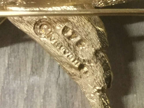 Carven Paris Rare Valuable Antique Designer Brooch Collectors House of Carven Numbered 175 ModelsnCo